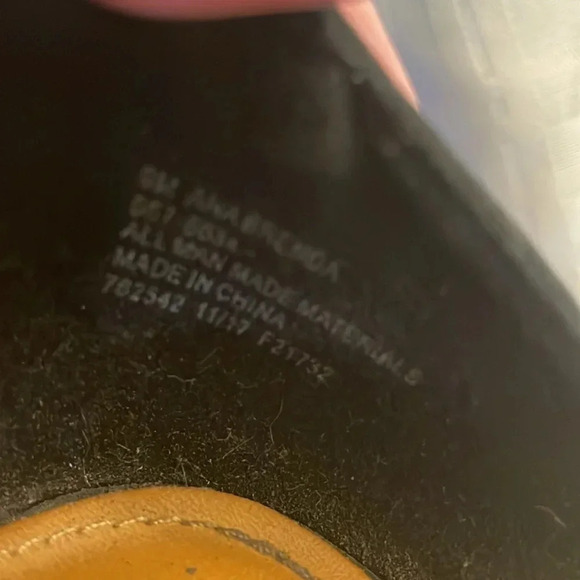 A.N.A. Black Wedge Espadrille Open Toe Sandals - Picture 11 of 13